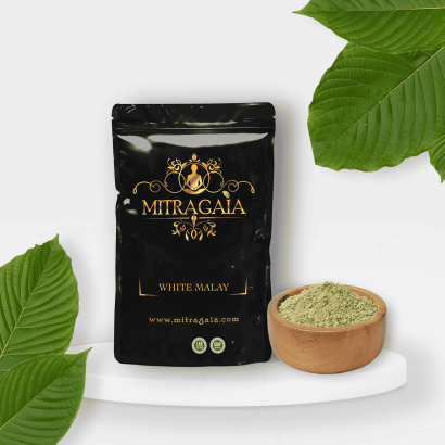 White Malay kratom powder